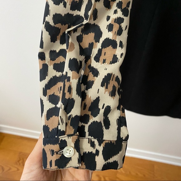 BANANA REPUBLIC LEOPARD PRINT MINI DRESS - Picture 6 of 7